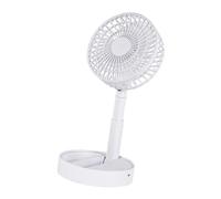 pumpumlia 2400mAh ricaricabile piccolo ventilatore pieghevole USB alimentato desktop dispositivo di raffreddamento velocità regolabile per uso interno esterno ventilatore pieghevole tascabile