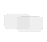pumpumlia 2pcs Antiscratch Dashboard Screen Protector Cluster TPU Protezione Dello Schermo Per Veicolo Pannelli Strumenti Auto Bike Display Auto Protezione Interna