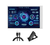 pumpumlia 3.5Inch Tipo C Display Secondario Portatile Dinamico Ampio Visualizzazione Piccolo Monitor Per Multifunzione Portatile Monitor Per Multitasking