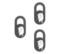 pumpumlia 3pcs Webcam Covers Slide Cartoon Gattino Della Macchina Fotografica Coperture Per Il Computer Portatile PC Cellulare Web Camera Privacy Protector Adesivo Webcam Copertura