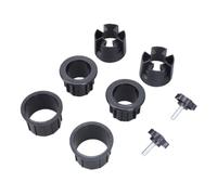 pumpumlia 8Pcs Patio Tavolo Ombrello Foro Anelli Tappi Tappi Inserto Per Ombrellone Esterno Stabilizzatore E Allineamento Scratch Ombrello Anelli