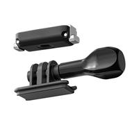 pumpumlia Adattatore professionale a sgancio rapido per fotocamera con design di bloccaggio TriClaw Cuscinetto a carico dall'alto 5 kg 1/4 di montaggio per piastra a sgancio rapido Vlog da viaggio