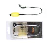 pumpumlia Allarmi per carpe resistenti alle intemperie con luce LED e sensori di oscillazione imposta rapidamente gli allarmi da pesca per la pesca notturna diurna facile da installare
