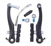 pumpumlia Alluminio Leghe V Pinze Freno Set Mountain Bikes Linear V Biciclette Pad Scarpe Bici Accessori Biciclette E Pezzi di Ricambio