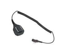 pumpumlia Altoparlanti radio bidirezionali Mic con porta da 3,5 mm per IC-F1000 IC-F2000 Sostituzione Talkie Altoparlanti portatili Microfono Mic