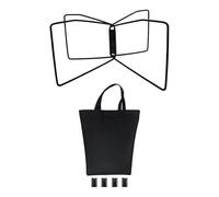 pumpumlia Base stabilizzatori in acciaio inox, adatta per attrezzi da campeggio, pieghevole, include cuscinetto antiscivolo e borsa per il trasporto, resistente alla ruggine, supporto per scatola