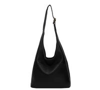 pumpumlia Borsa a tracolla da donna in stile vintage, borsa a tracolla spaziosa da donna, borsa a tracolla per donna da viaggio, Nero , One Size