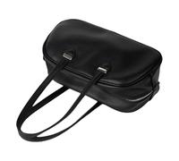 pumpumlia Borsa a tracolla da donna moderna in pelle PU borsa ascellare borsa da viaggio con interni spaicous per borsa ascellare essenziale quotidiana, Nero , One Size