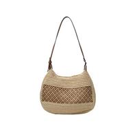 pumpumlia Borsa a tracolla in tessuto da donna, casual, spaziosa, per vacanze, borsa essenziale per le vacanze, borsa da spiaggia alla moda, B, One Size
