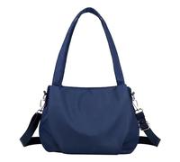 pumpumlia Borsa a tracolla leggera e alla moda borsa da ragazza Tote Trend & pratico nylon per ogni giorno Essenziale Moda Versatile Singolo compatto e spazioso Leggero e confortevole, Blu, One Size