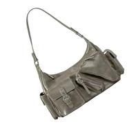 pumpumlia Borsa da donna alla moda in pelle PU Ascella Spaziosa Capacità Borse A Tracolla Casual Satchel Per Il Partito Lavoro E Tempo Libero Shopping Bag, A, One Size