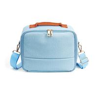 pumpumlia Borsa da trasporto in morbida tela antiurto per CP910/1200/1300 e fotocamere DSLR, Blu