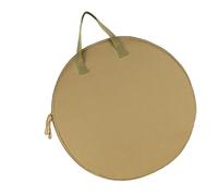 pumpumlia Borsa organizer da cucina di tipo pesante con manico impermeabile e confortevole, per attrezzature da campeggio, accessori da viaggio, per griglie e attrezzature, cachi, Circular