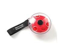 pumpumlia Borsa per la spesa pieghevole portatile a forma di disco rotante a forma di disco telescopico per viaggi e borsa leggera per il trasporto quotidiano, Rosso, One Size