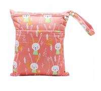 pumpumlia Borsa per pannolini per bambini, spaziosa borsa portaoggetti per vestiti, pannolini, cosmetici e altro ancora, V
