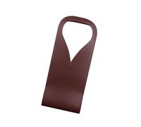 pumpumlia Borsa per vino alla moda Borsa per vino in pelle PU per matrimoni Celebrazioni di festa Imballaggio del vino, Rosso scuro