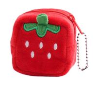 pumpumlia Borsa portamonete a forma di frutta portafoglio contanti piccolo portafoglio portamonete ciondolo borsa auricolare borsa chiave per ragazze adolescenti donne