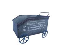 pumpumlia Carrello da fiori in metallo moderno in metallo fioriera contenitore per piante per interni giardino patio esterno balcone desktop carrello
