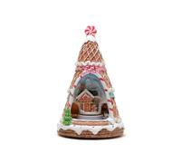 pumpumlia Casa sull'albero di Natale Musical Box Con Treno Luce LED Per Ragazzo Ragazza Uomini Donne Compleanno San Valentino Regalo Vacanza Treno Rotante Set Con Canzoni