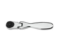 pumpumlia Chiave a cricchetto compatta con testa girevole a 180°, impugnatura ergonomica, antiscivolo, adatta per un accesso limitato e prese facili da trasportare