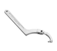 pumpumlia Chiave regolabile Gancio Tipo C Chiave Strumento Dado Bulloni Strumento Strumento Mano 19-51mm/32-76mm/51-121mm/115m-170mm Forniture Auto Forniture Macchina Manutenzione Chiave