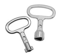 pumpumlia Chiavi per rubinetto dell'acqua Triangolo Chiavi per armadietti Chiavi Multi Funzionale Utility Socket Hydrant Tools Water Spigot