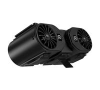 pumpumlia Cintura portatile in vita Cintura portatile Clip Cintura di raffreddamento ricaricabile Mobile Per Campeggio Pesca Ricaricabile Vita Montato Ventilatore USB