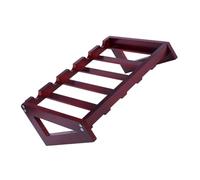 pumpumlia Classico Espositore per bottiglie di vino in legno per soggiorno Cucina Pub Decors Robusto Organizzatori di Stoccaggio Scaffale Case Classiche Decori Cantina Vini