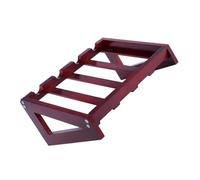 pumpumlia Classico Espositore per bottiglie di vino in legno per soggiorno Cucina Pub Decors Robusto Organizzatori di Stoccaggio Scaffale Case Classiche Decori Cantina Vini