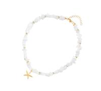 pumpumlia Collana fatta a mano regolabile in pietra naturale gioielli per le donne Femminile regolabile schiacciato collana minerale, Misura unica, come descritto, come descritto