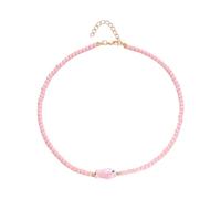 pumpumlia Collana in ceramica con perline a forma di pesce con clavicola gioielli con colori vivaci e design delicato, collana in ceramica leggera per tutti i, Misura unica, come descritto, come