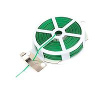 pumpumlia Cravatte per piante legami verdi per piante rampicanti Organizzatori flessibili per piante regolabili Filo per piante Legami per l'organizzazione