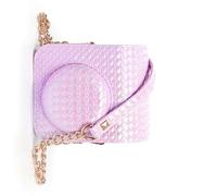 pumpumlia Custodia morbida per fotocamera in pelle PU con spallacci per Mini12 Instants custodia per fotocamera, B