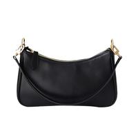 pumpumlia Elegante borsa a tracolla con tracolla a catena e interni spaziosi in pelle PU borse a tracolla borsa da sera per uso quotidiano elegante borsa, Nero , One Size