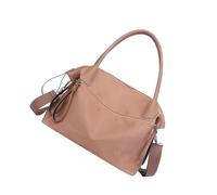 pumpumlia Elegante borsa casual per pendolari di grande capacità in nylon a spalla spaziosa borsa da lavoro interna per uso quotidiano multifunzionale spalla quotidiana, cachi, One Size