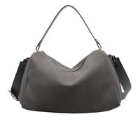 pumpumlia Elegante Borsa Slouchy per le donne Spaziosa Spalla Con Comoda Tracolla Borsa A Tracolla Per Autunno Inverno Slouchy, grigio, One Size