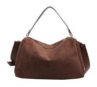 pumpumlia Elegante Borsa Slouchy per le donne Spaziosa Spalla Con Comoda Tracolla Borsa A Tracolla Per Autunno Inverno Slouchy, Colore caffè., One Size