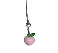 pumpumlia Elegante ciondolo a forma di frutta, accessorio decorativo per telefono, accessorio decorativo per gli appassionati di moda, decorazione mobile alla moda, Misura unica, come descritto, come