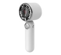 pumpumlia Elegante e moderno ventilatore ricaricabile ricaricabile USB Fan palmare lunga dura 4000mah batteria raffreddamento display digitale