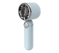 pumpumlia Elegante e moderno ventilatore ricaricabile ricaricabile USB Fan palmare lunga dura 4000mah batteria raffreddamento display digitale