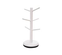pumpumlia Elegante supporto per tazze in legno organizer per tazze e scaffali di stoccaggio a forma di albero in legno da banco di stoccaggio soluzione di archiviazione stand