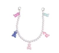 pumpumlia Gioielli di ispirazione vintage a tema marino delicato gioielli perline accento catena ornamento catena di perline unico perline catena di perline gioielli per le vacanze al mare per le