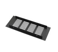 pumpumlia Griglie di ventilazione delle leghe di alluminio dello sfiato dell'aria Rettangoli Louvered Griglie per l'installazione facile del Governo degli armadi