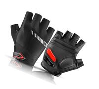 pumpumlia Guanti da ciclismo ad alte prestazioni con cuscinetti in silicone ammortizzanti per allenamento in palestra, alpinismo, traspiranti, con imbottitura in silicone