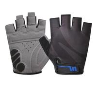 pumpumlia Guanti sportivi traspiranti antiscivolo Mezza dito Fitness Guanti da ciclismo senza dita per sollevamento pesi Allenamento antiscivolo traspirante