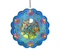 pumpumlia Handmade Wind Chimes Spinner Outdoor Garden Decoration Ferro Appeso Ornamento Per La Casa Patios Famiglia Resistente alle intemperie Per Balcone