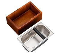 pumpumlia Il contenitore dei rifiuti del caffè colpisce lo spreco efficiente dei terreni della macchina del metallo della scatola dei residui della polvere della scatola