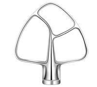 pumpumlia In Acciaio Inox Flat Beater Tilt-Stand Mixer Allegati Per 4.5-5QT K45SS KSM165 KSM100 KSM95 Cucina Cottura Piatto Frusta Parti Portatili-accessori di ricambio Smerigliatrice Frullatore Filo