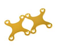 pumpumlia Installa rapidamente il cuscinetto del ponte dello skateboard in alluminio per migliorare durante i trucchi e il ciclismo su strada Skateboard Street Skateboard Park Gear Spacers