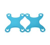 pumpumlia Installa rapidamente il cuscinetto del ponte dello skateboard in alluminio per migliorare durante i trucchi e il ciclismo su strada Skateboard Street Skateboard Park Gear Spacers